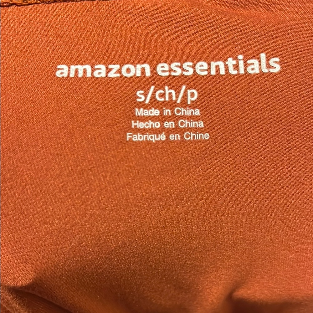 Amazon essentials Rust Orange Pants - Picture 5 of 6